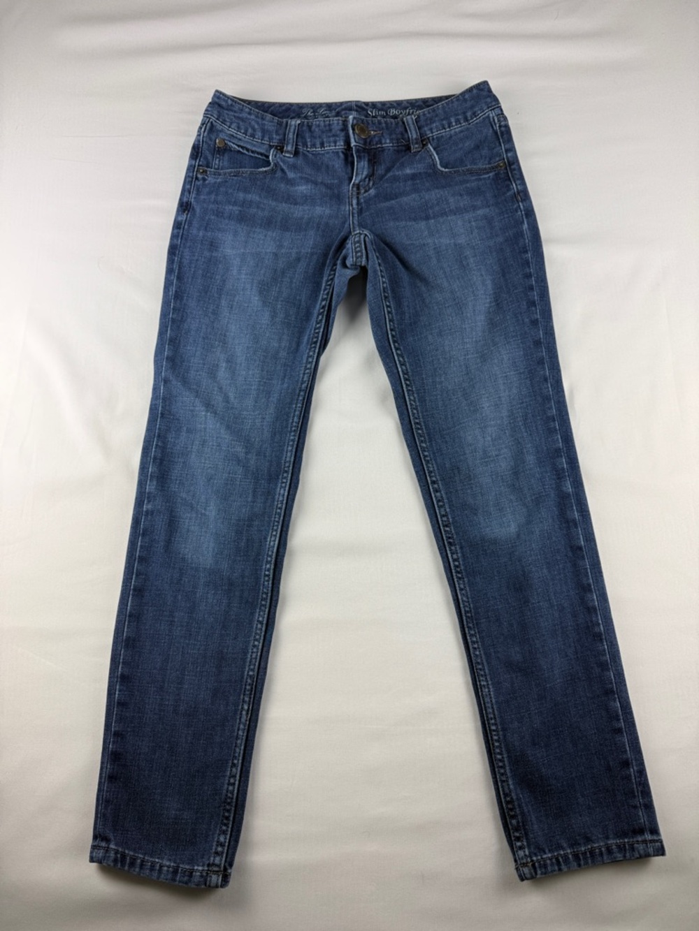 The Limited Slim Boyfriend Jeans Size 0 Y2K Low Rise Denim EUC